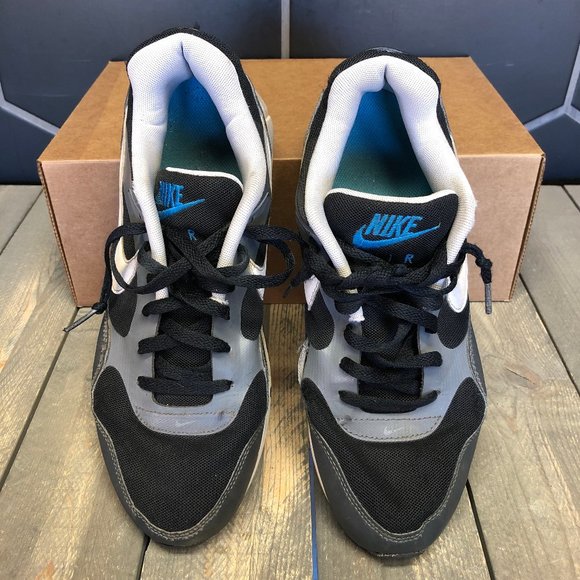 ~Used W/O Box! Men's Nike Air Max Correlate Black Grey Sneakers Size 9 - Picture 3 of 6